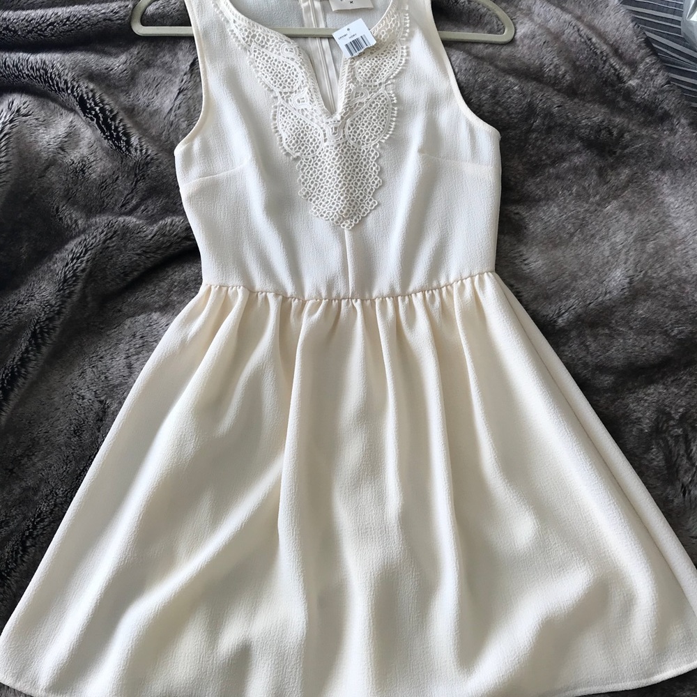 NWT Ivory cocktail dress!